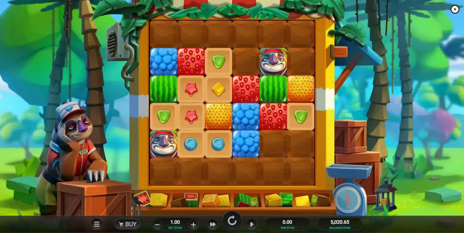 Sloth Tumble Base Game