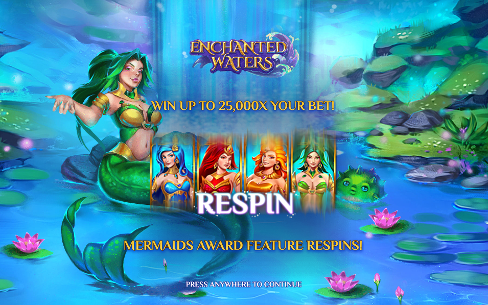 Enchanted Waters Welcome Page
