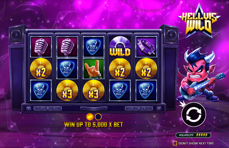 Hellvis Wild Welcome Page