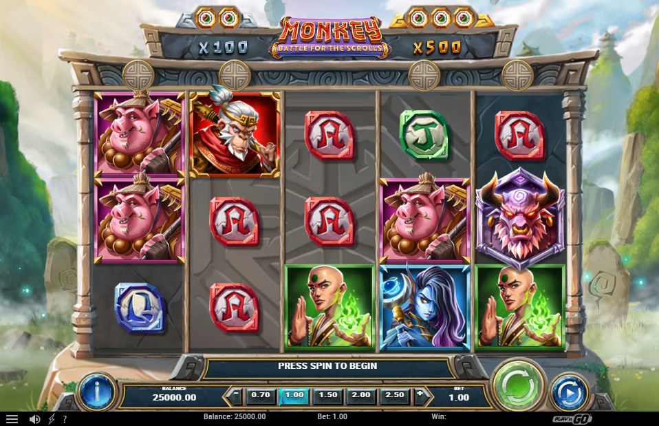 Monkey Battle for the Scrolls Base Game