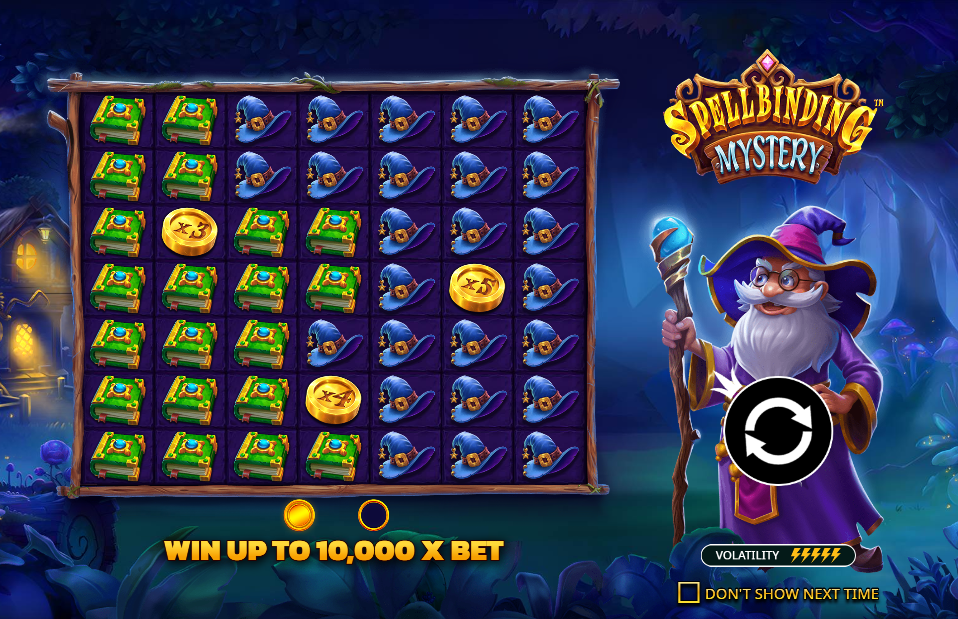 Spellbinding Mystery Welcome Page