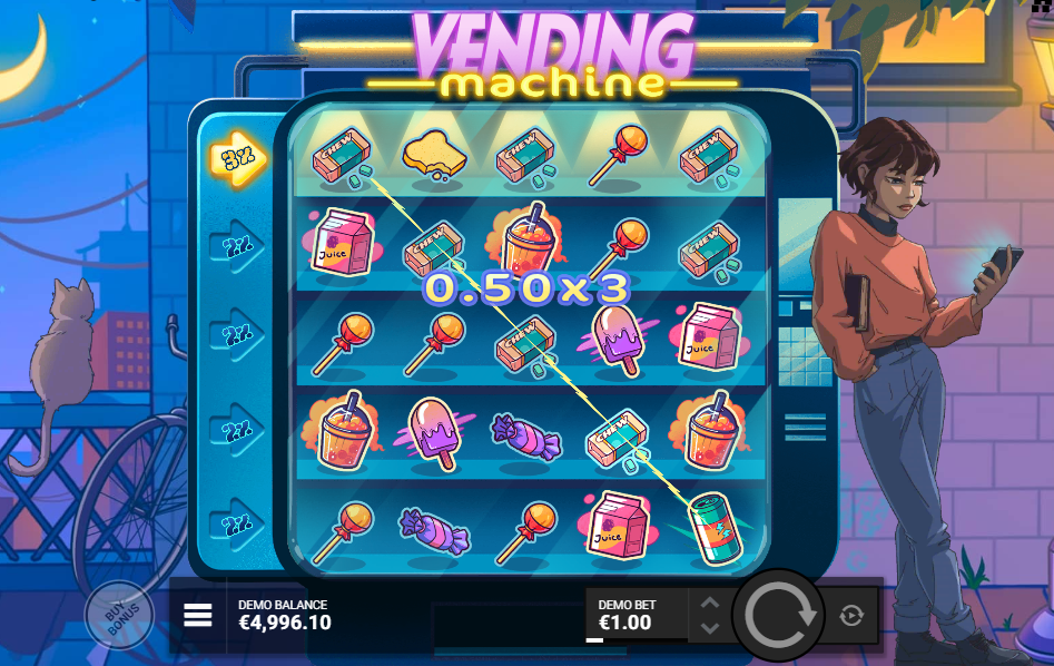 Vending Machine Big Win