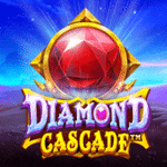Diamond Cascade Slot Logo