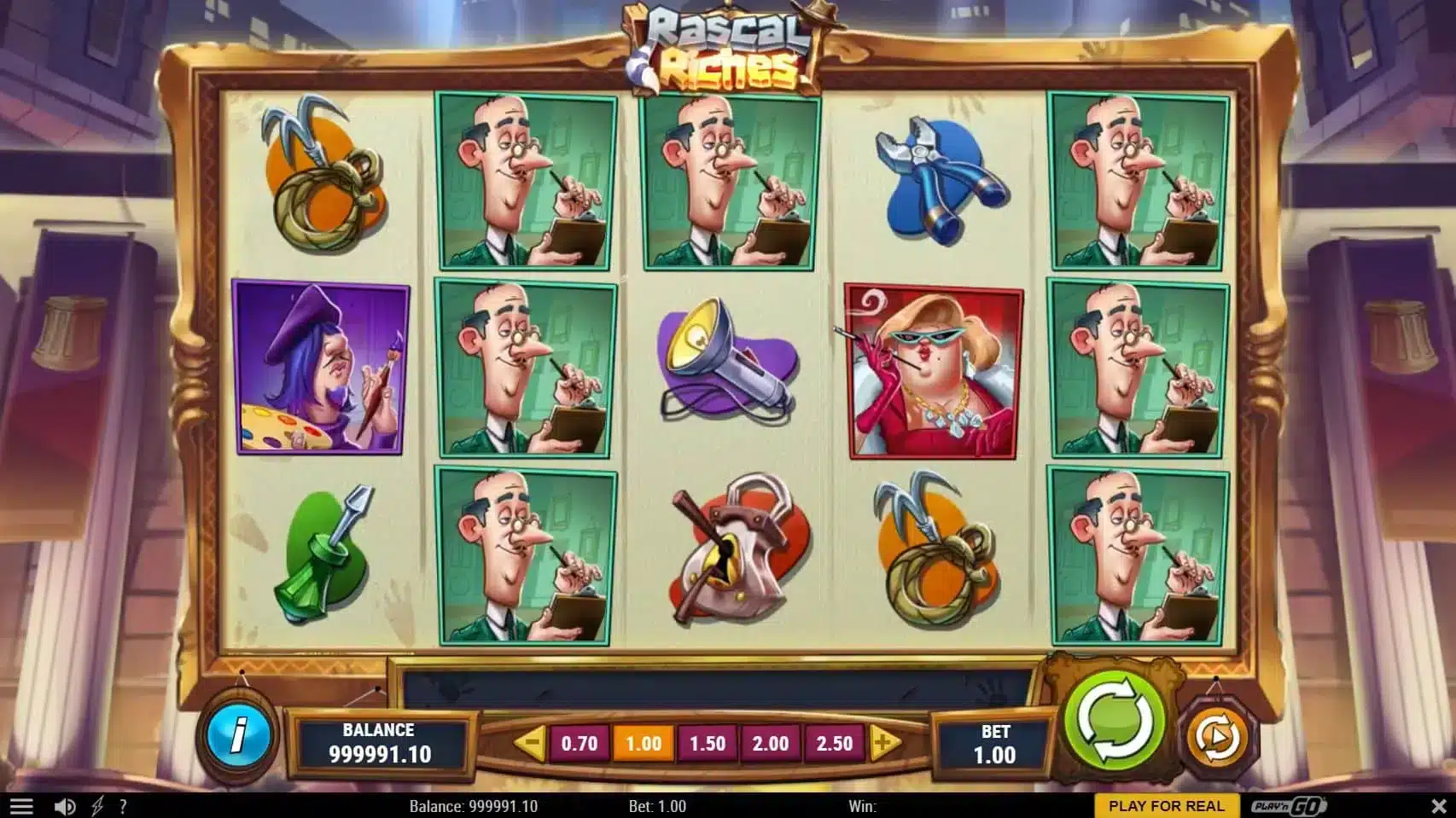 Rascal Riches Base Game