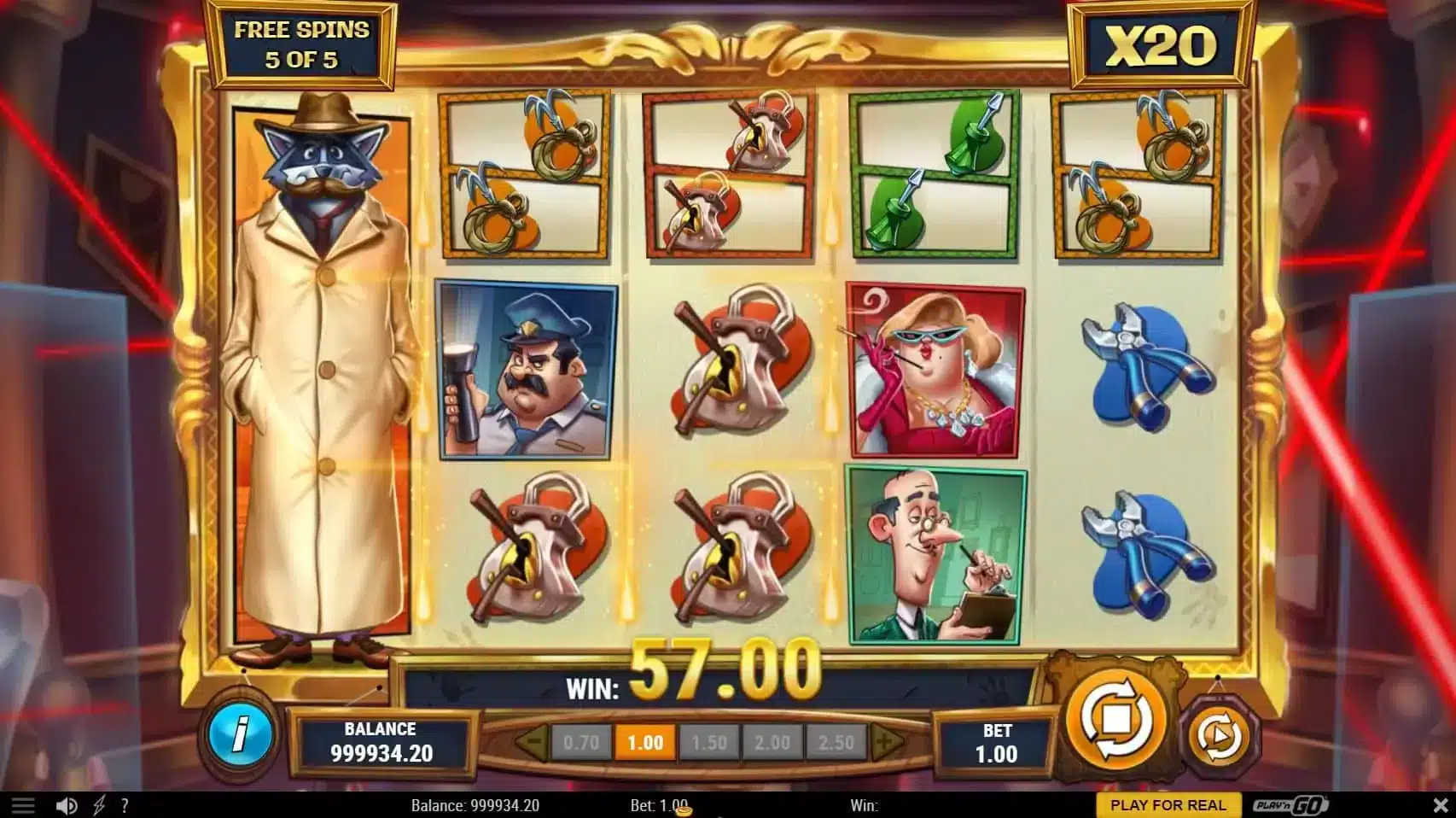 Rascal Riches Free Spins