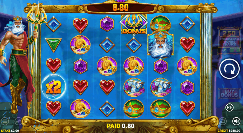 Rise of Atlantis 2 Multiplier Symbol