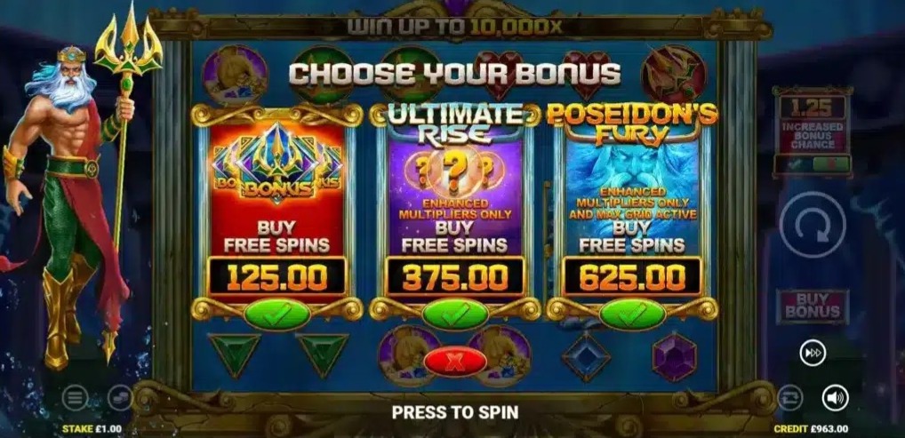 Rise of Atlantis Bonus Buy