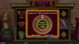 Shaker Club Gamble Wheel