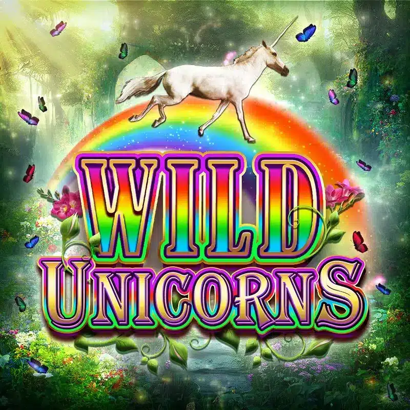 Wild Unicorns Slot Logo