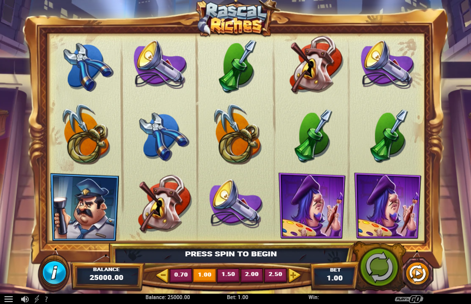 Rascal Riches Base Game
