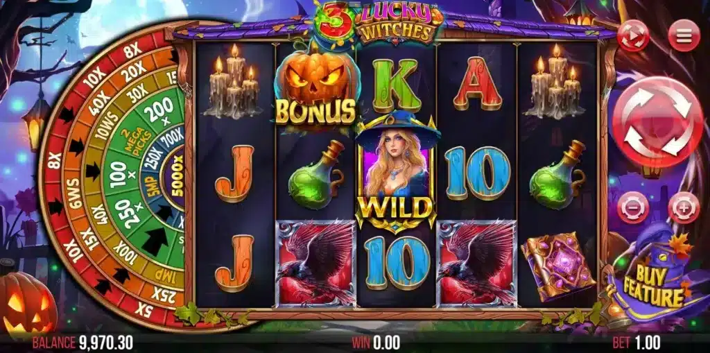 3 Lucky Witches Base Game