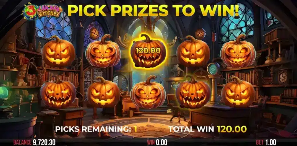 3 Lucky Witches Mega Picks