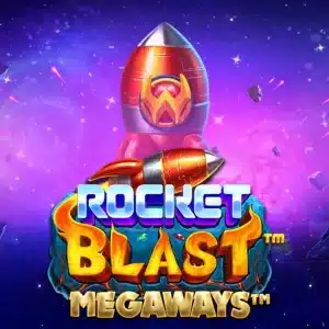 Rocket Blast Megaways Slot Logo 1