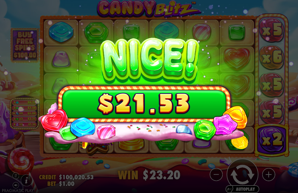 Candy Blitz Big Win