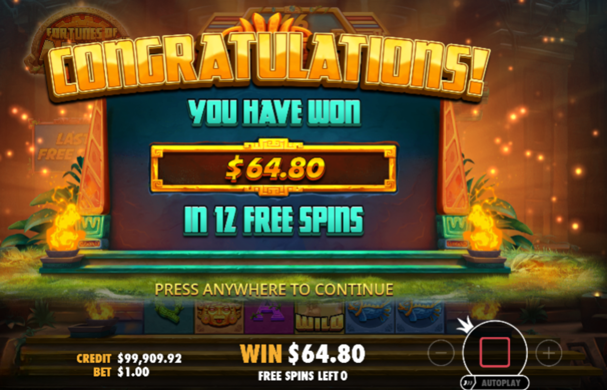 Fortunes of the Aztec