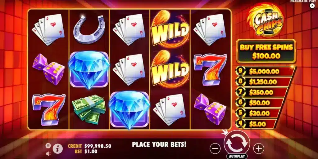 Cash Chips Base Game