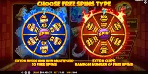 Cash Chips Free Spins Options