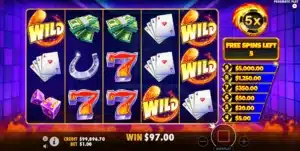 Cash Chips Free Spins with Wilds