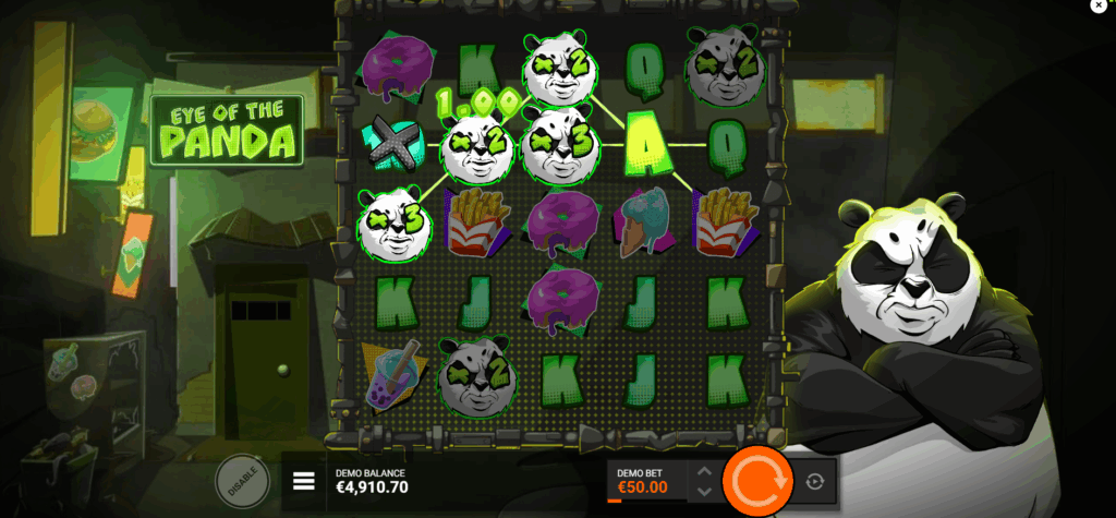 Eye of the Panda - Wild Panda Multipliers