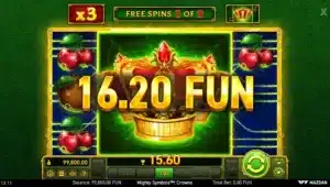 Mighty Symbols Crowns Free Spins
