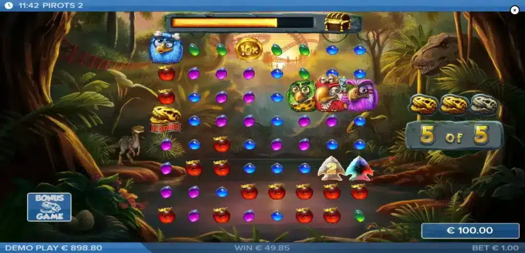 Pirots 2 Free Spins