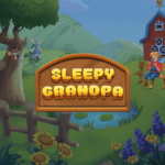 Sleepy Grandpa Slot Logo