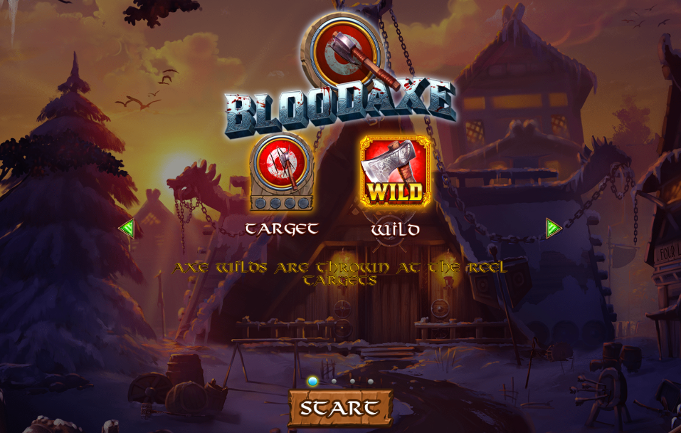 Bloodaxe Welcome Page
