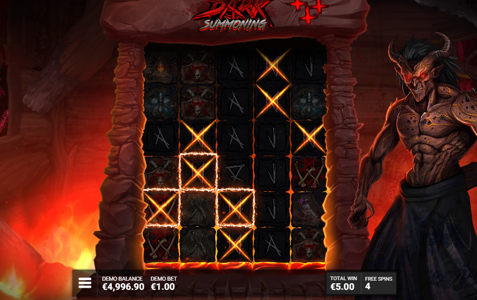 Dark Summoning Free Spins