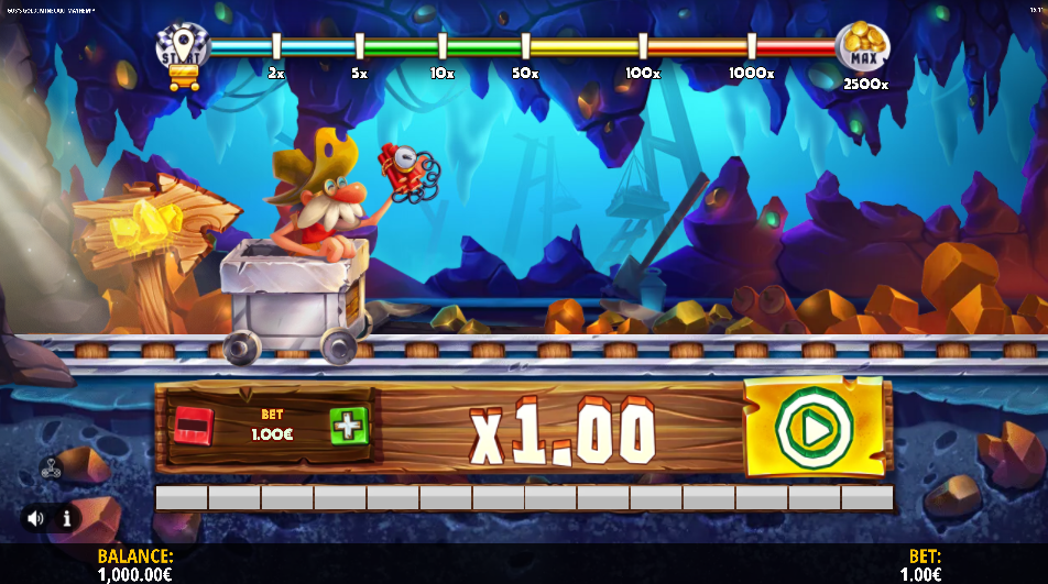 Gus's Gold Minecart Mayhem Base Game