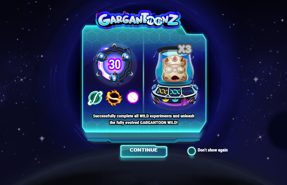 Gargantoonz Welcome Page