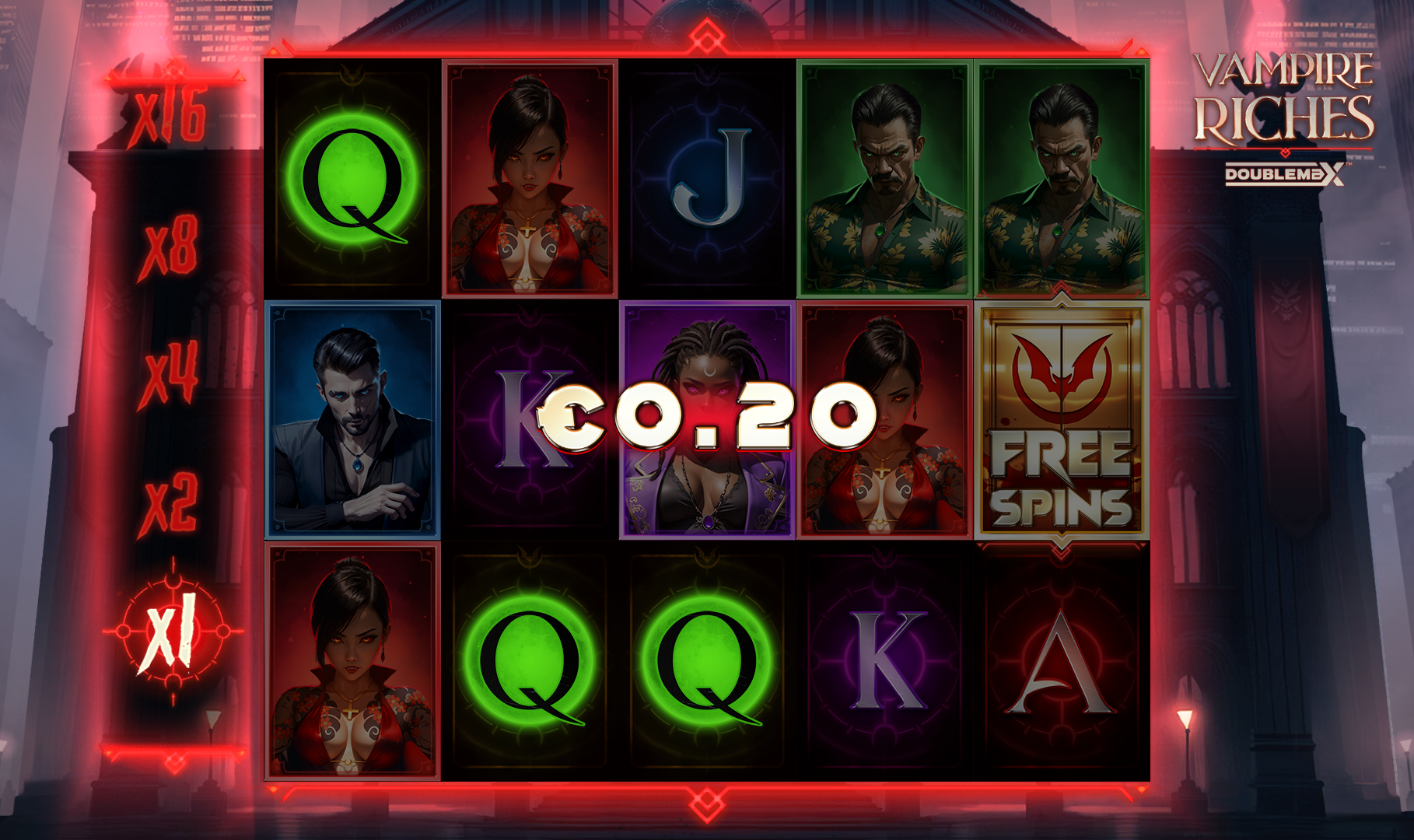 Vampire Riches Big Win