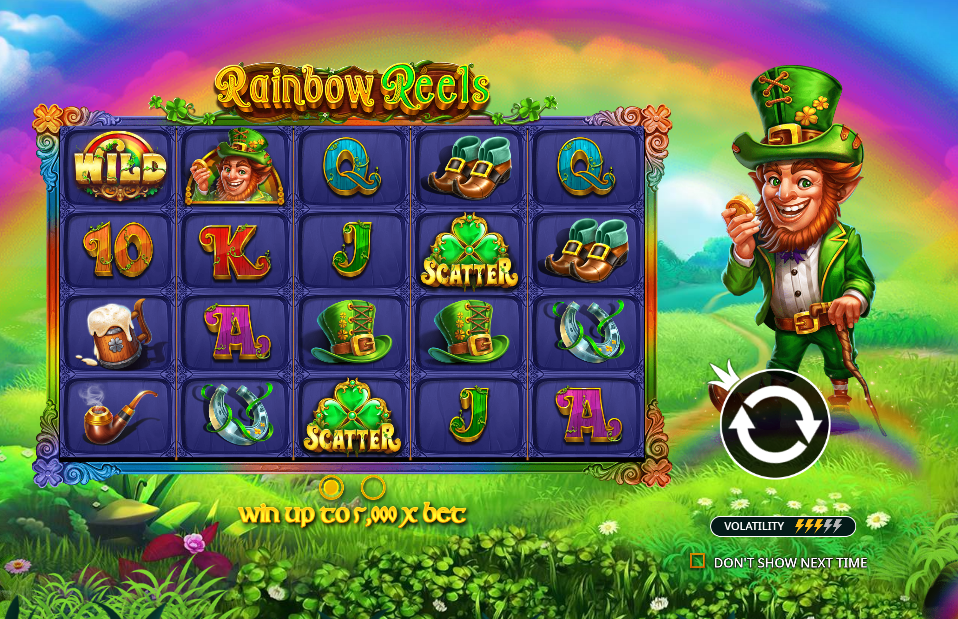 Rainbow Reels Welcome Page