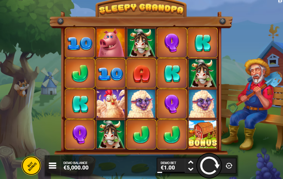 Sleepy Grandpa Base Game