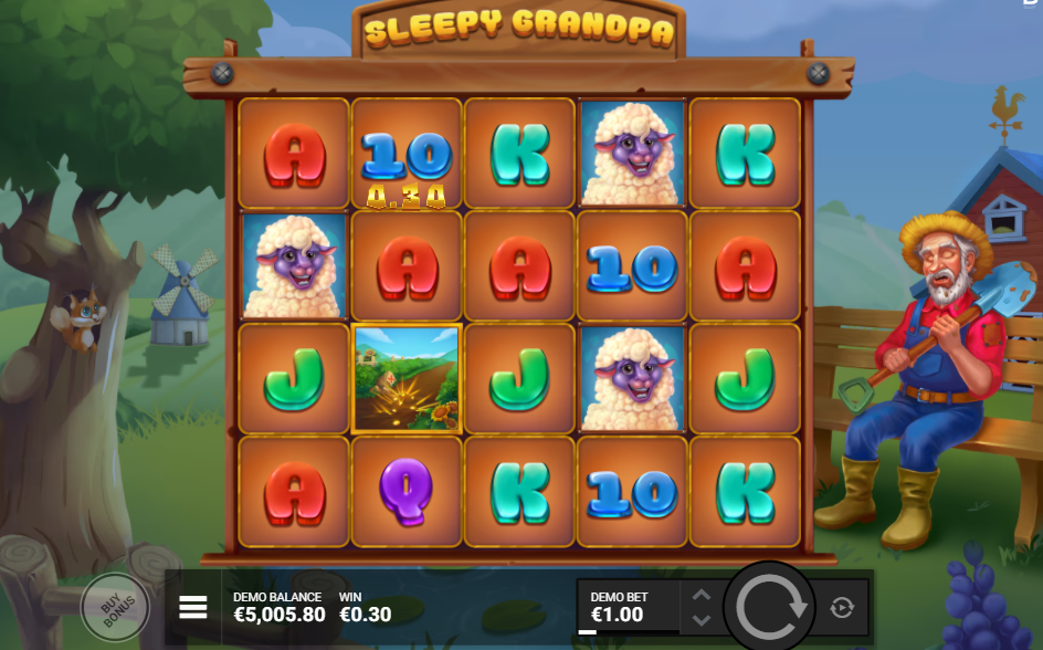 Sleepy Grandpa Big Win