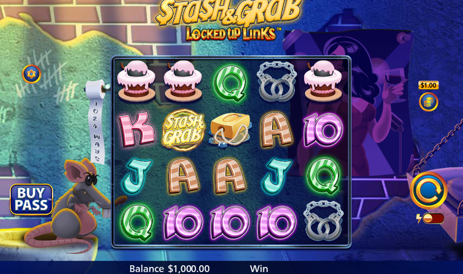 Stash and Grab Locked Up Links Base Game 