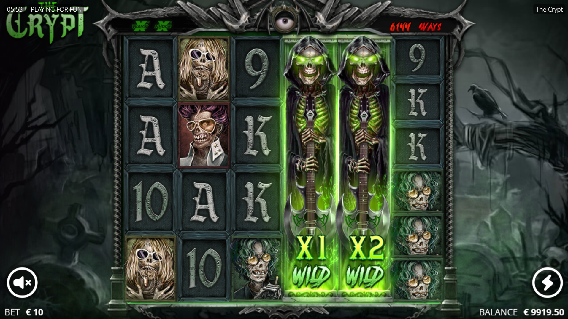 The Crypt Multipler Wild