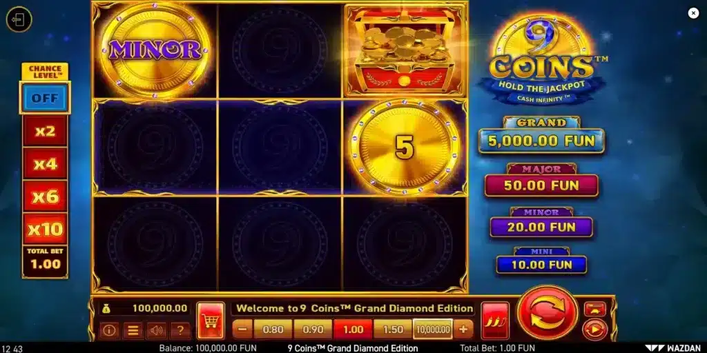 9 Coins Grand Diamond Edition Base Game