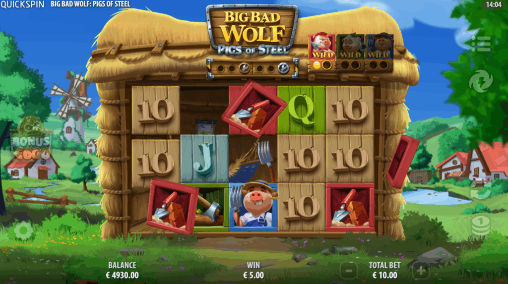 Big Bad Wolf Pigs of Steel Base Game