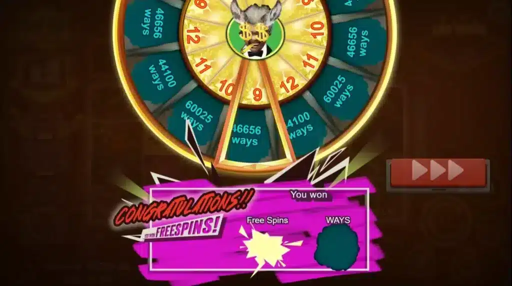 DonKey & the Goats Free Spins Wheel