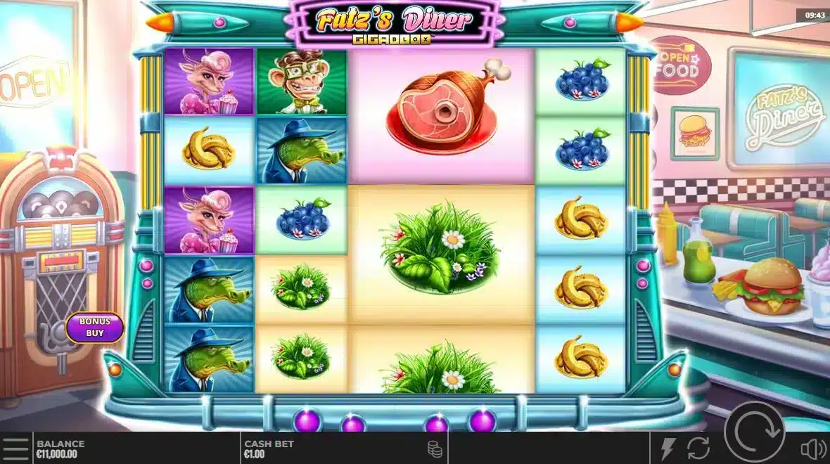 Fatz's Diner Gigablox Base Game