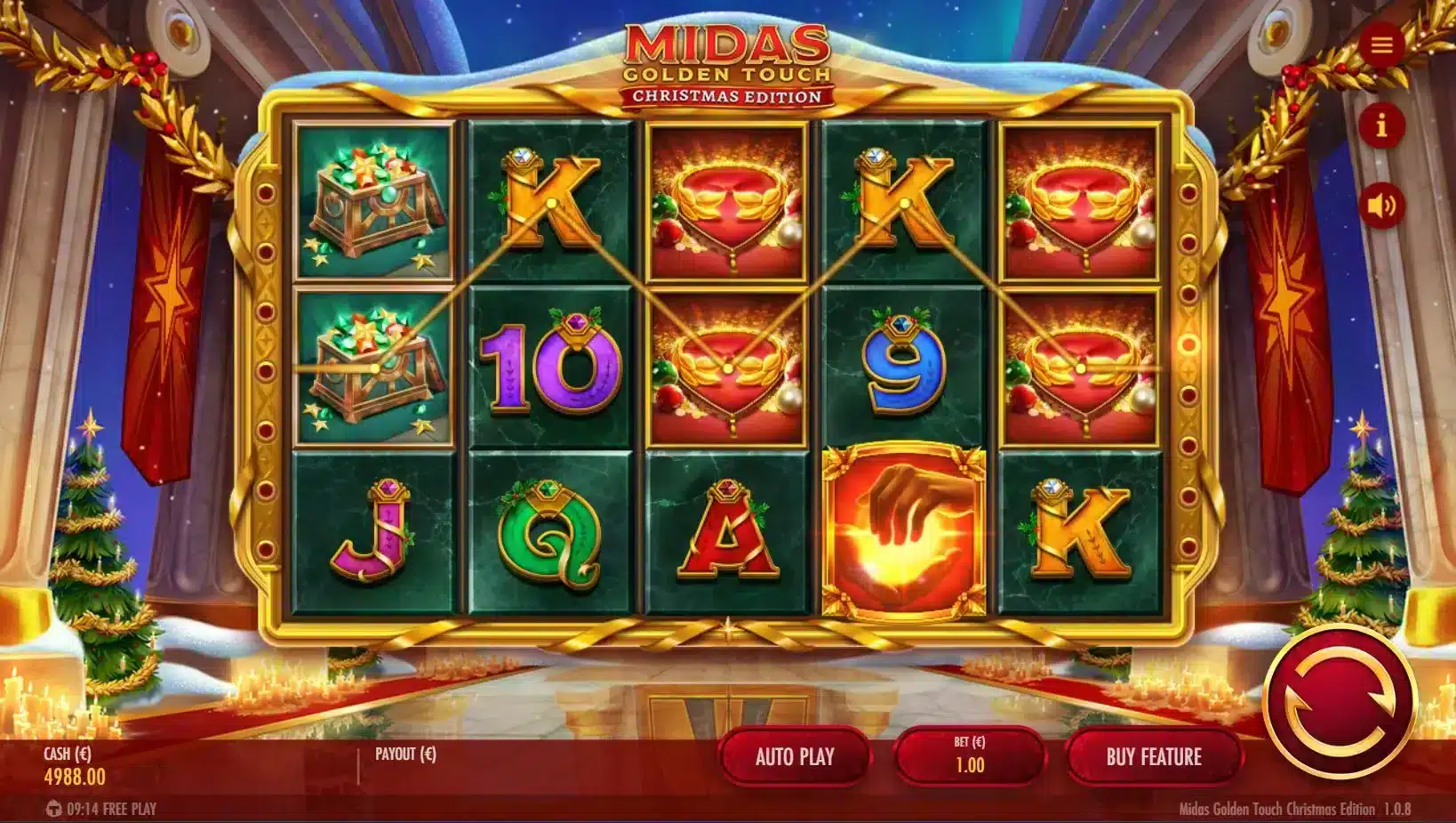 Midas Golden Touch Christmas Edition Base Game