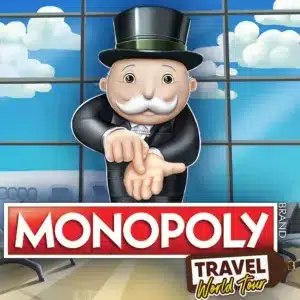 Monopoly Travel World Tour Slot Logo