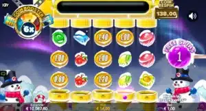 Pile 'Em Up Frosty Sweets Free Spins