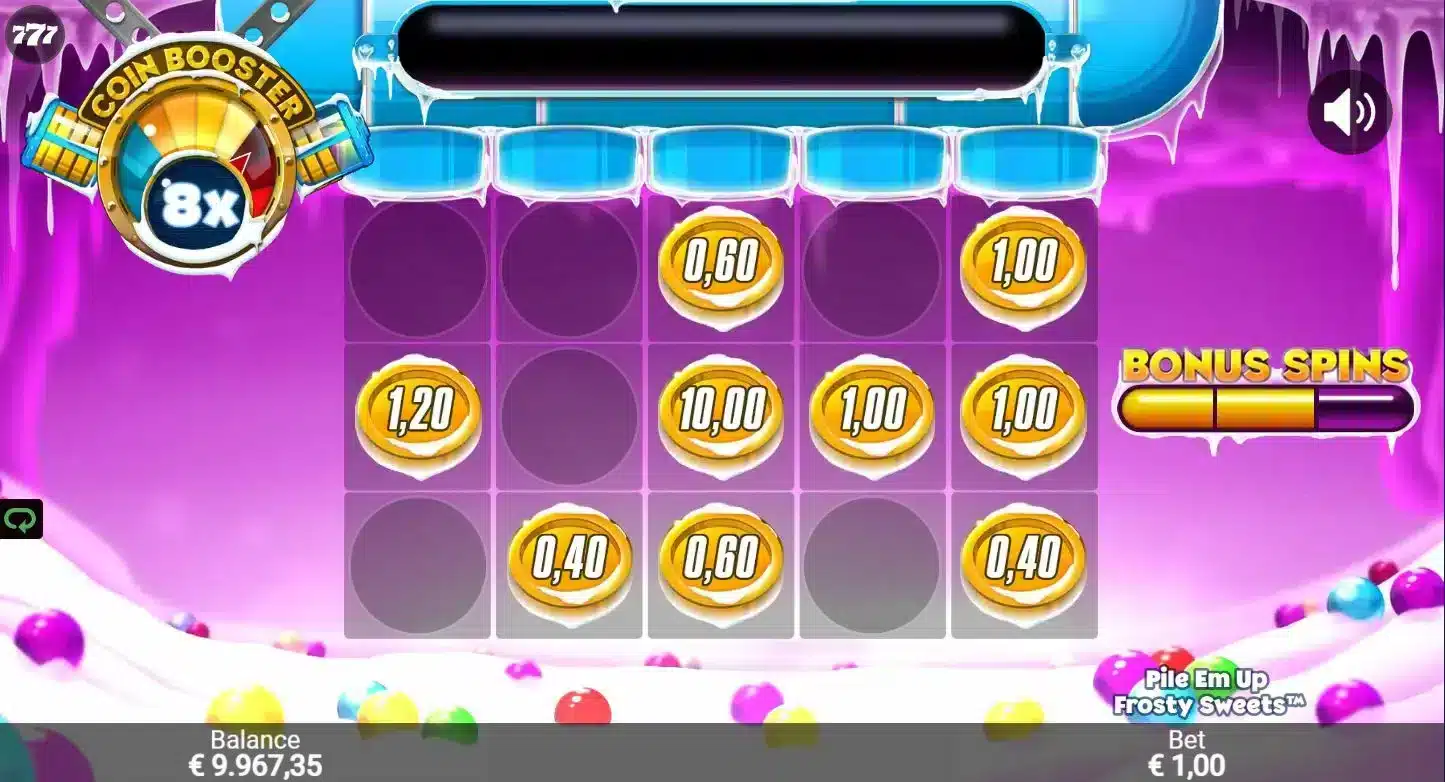 Pile 'Em Up Frsty Sweets Bonus
