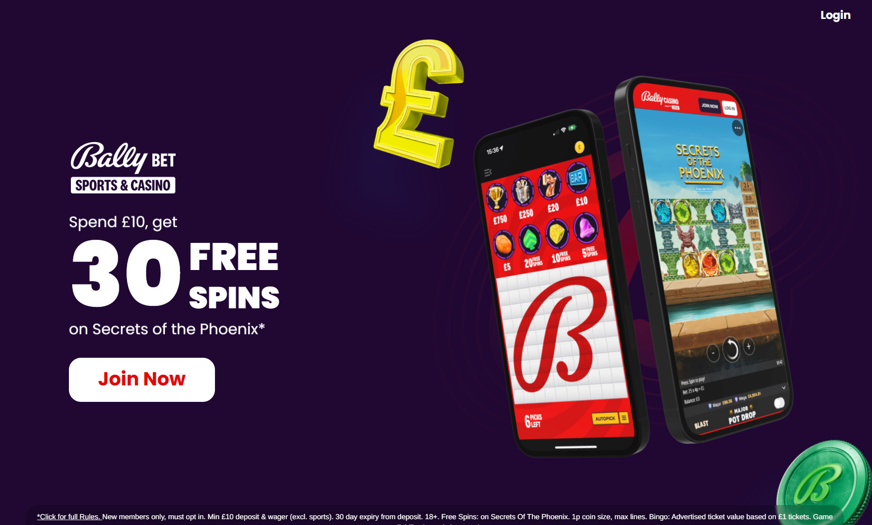 bally bet casino welcome offer