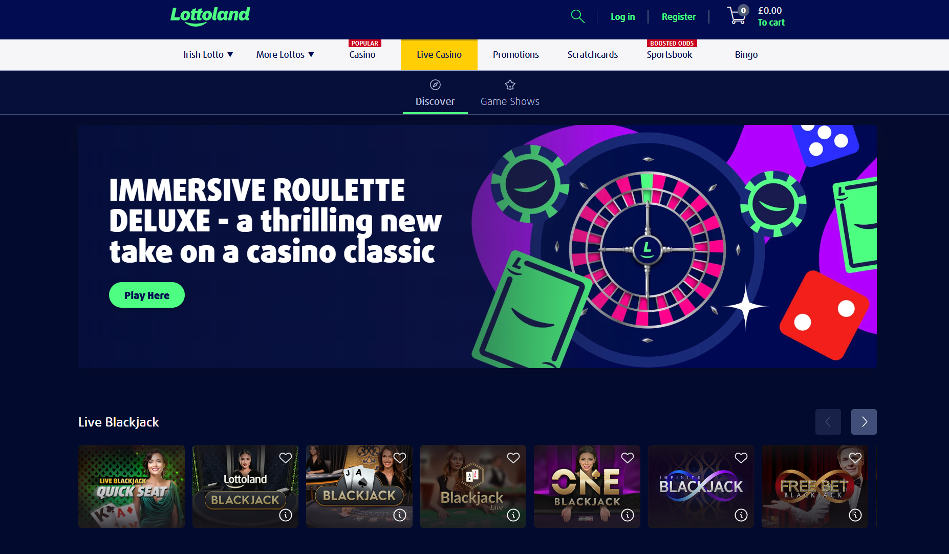 lottoland live casino