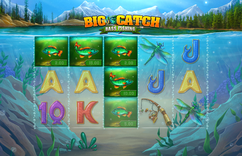 Big Catch Bass Fishing Megaways Big Win