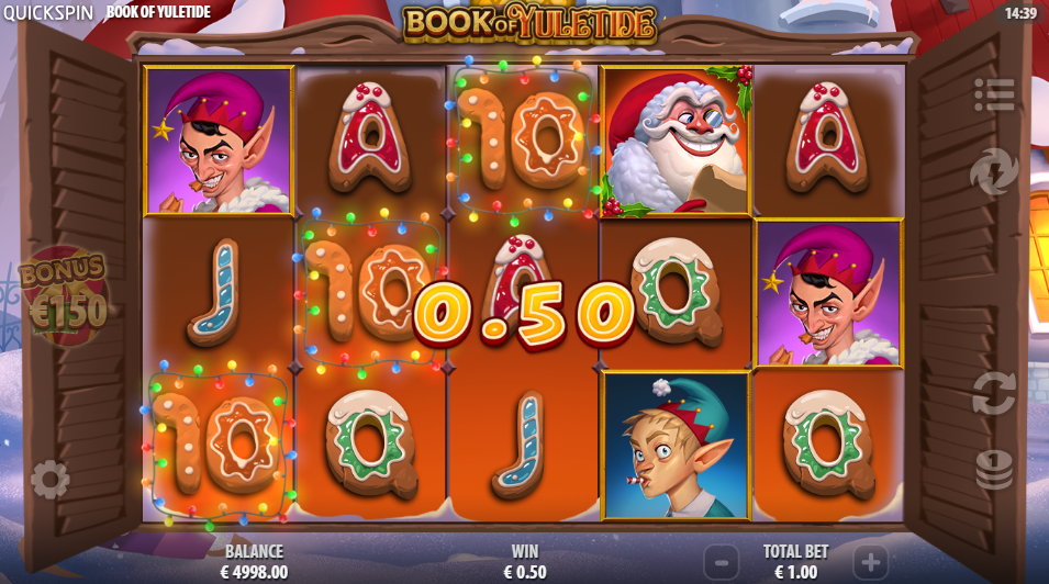 Book of Yuletide Big Win