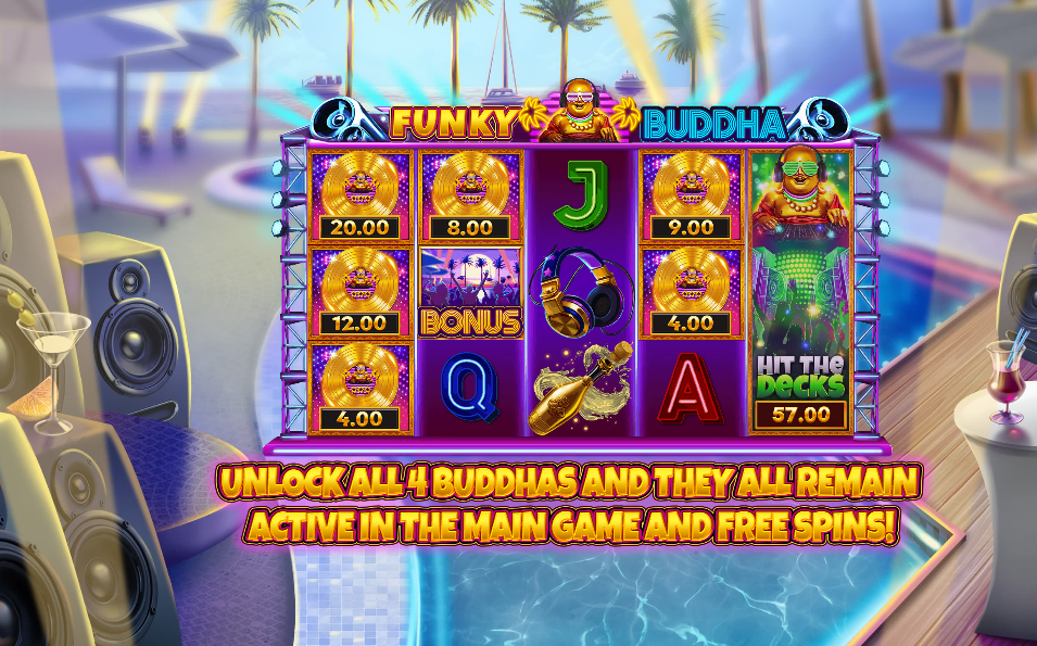 Funky Buddha Welcome Page