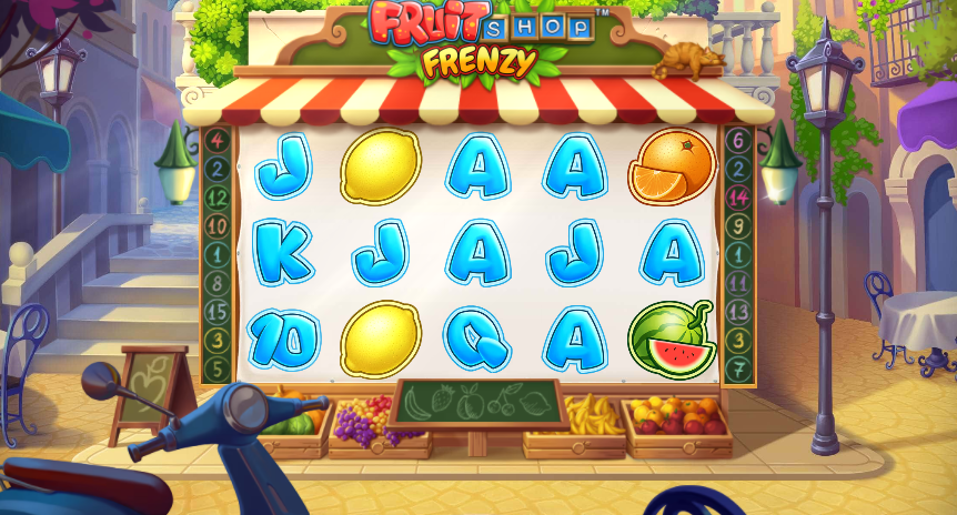 Fruit Shop Frenzy Slot Base Game